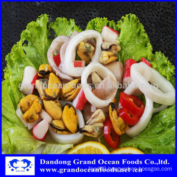 Frozen seafood mix